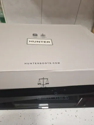 Botas Hunter Negras/Azules