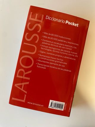 Diccionario Pocket español-francés / français
