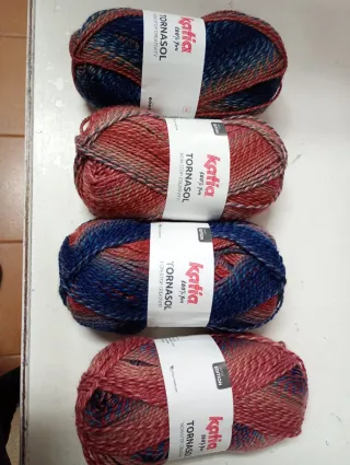 6 ovillos Katia TORNASOL n50