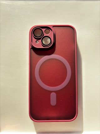 Funda iPhone 15 MagSafe - Rojo Vino
