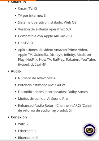 TV LG OLED 65' 4K X PS5