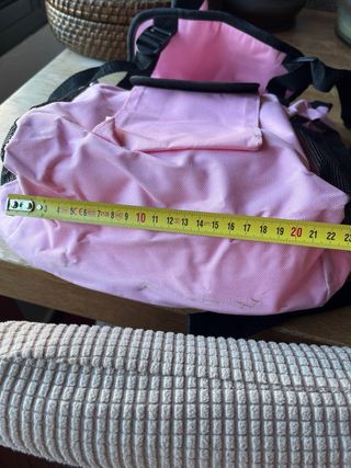 Mochila transportadora para mascotas