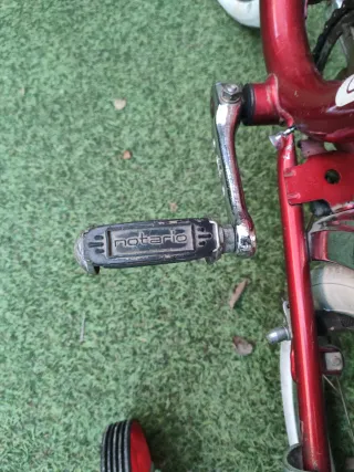 Bicicleta antigua GAC infantil roja