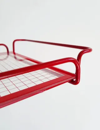 Bandeja estilo Memphis.Vintage, 80s.