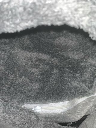 Casa Gato y Comedero Doble Gris