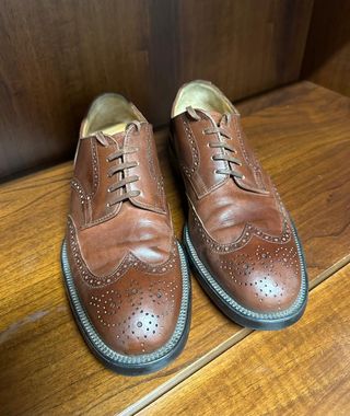 Tod's Scarpe Stringate Marrone Tg 42