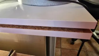 Puerta corredera blanca 203x82,5x3,5