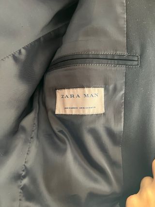 Americana azul marino Zara