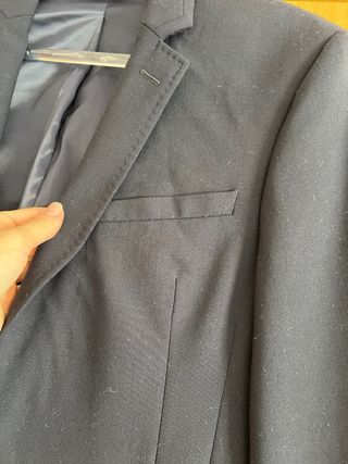 Americana azul marino Zara