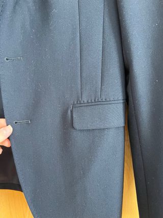 Americana azul marino Zara