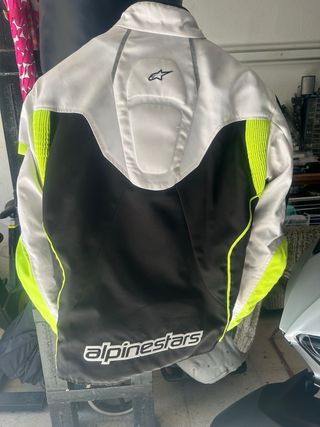 Chaqueta Alpinestars Negra y Fluor