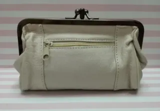 NOVEDAD! MONEDERO PIEL AUTÉNTICA UBRIQUE BLANCO