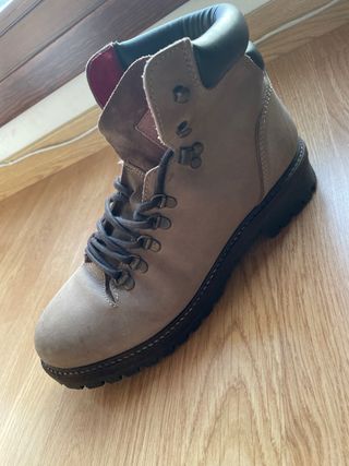 Botas de vestir invierno beige/marrón