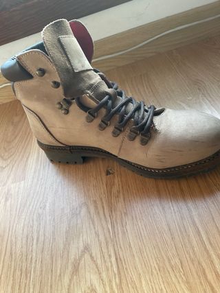 Botas de vestir invierno beige/marrón