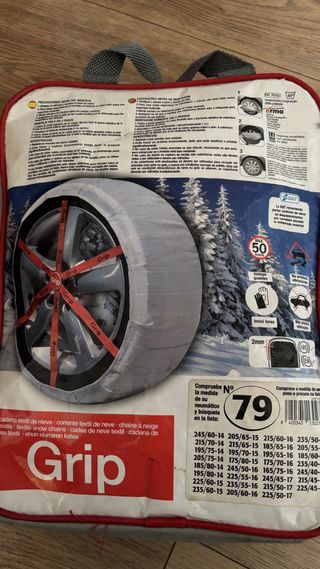 Cadenas textiles para nieve Grip T79