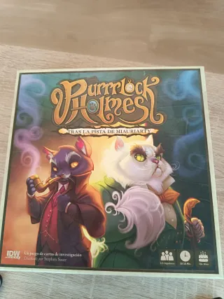 Juego de mesa Purrrlock Holmes