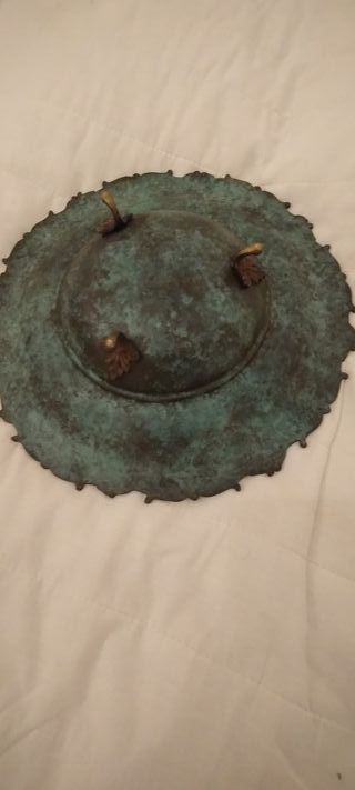 Centrotavola decorativo in in ottone