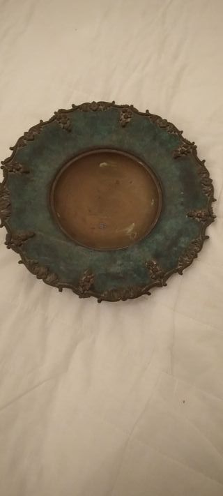 Centrotavola decorativo in in ottone