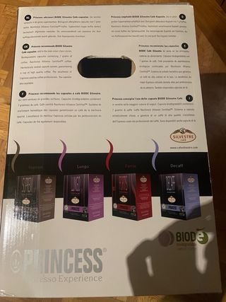 Cafetera Princess Biodegrable