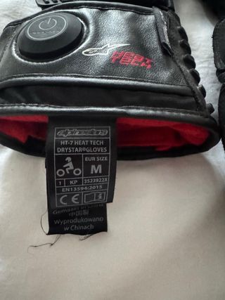 Guantes Alpinestars HT-7 Heat Tech calefactados