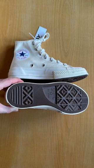 Converse x CDG Play Blancas Talla 37.5