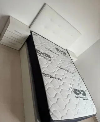 Letto a soppalco con materassi in memory foam