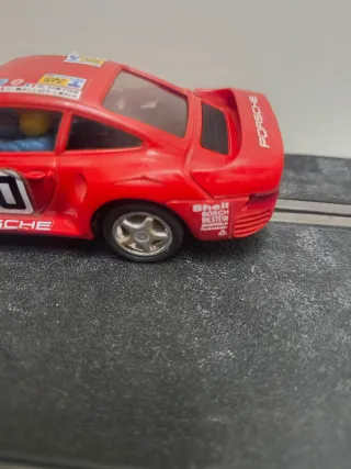 Porsche 959 Scalextric Rojo
