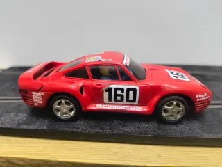 Porsche 959 Scalextric Rojo