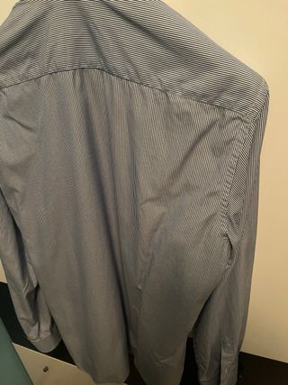 Camicia uomo Blauer a righe bianche e blu tg 42