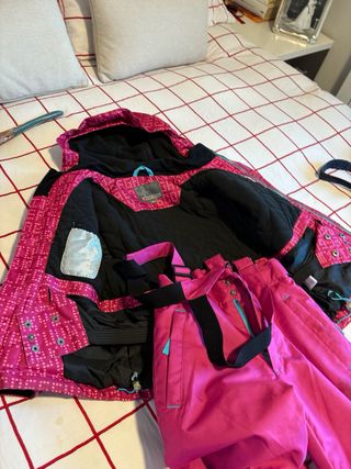 Conjunto de esquí niña Color Kids Sky T6