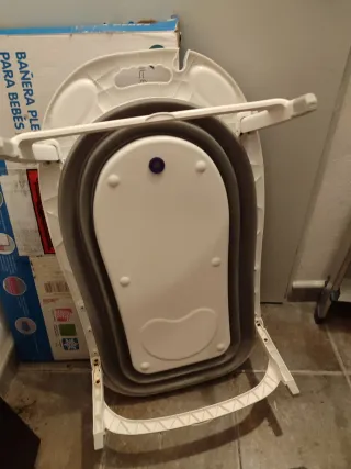 Bañera plegable para bebés Interbaby