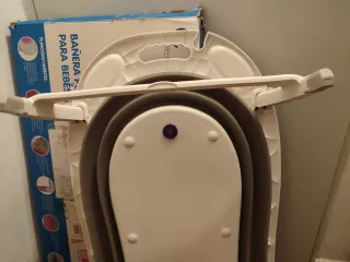 Bañera plegable para bebés Interbaby