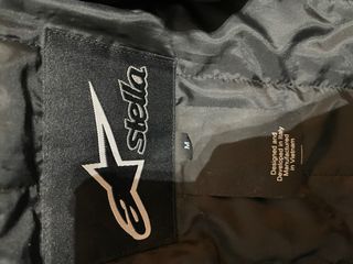 Chaqueta Moto Alpinestars Negra y Rosa talla M