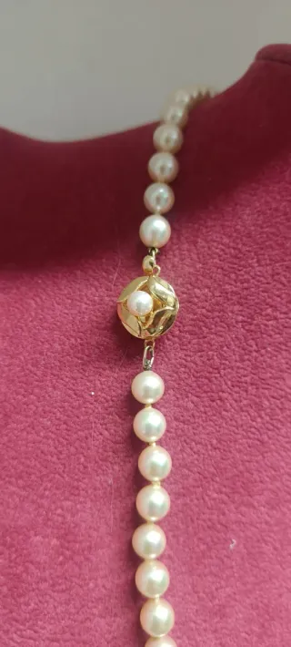 Collar Majorica Perlas crema