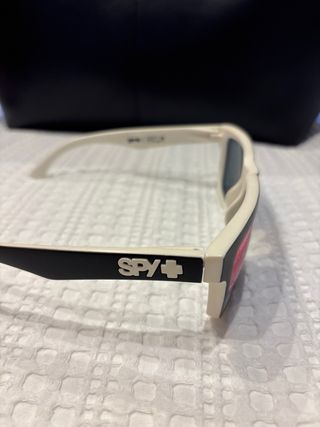 Gafas de sol SPY+ negras y blancas