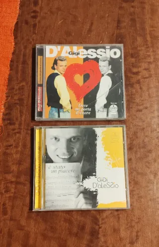 Gigi D'Alessio 2 CD Originali