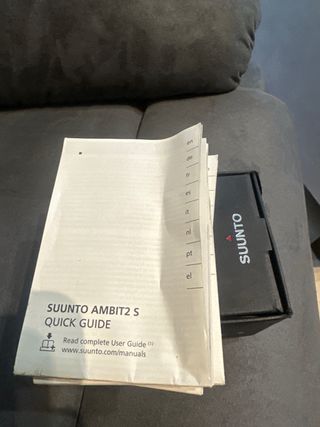 Caja reloj Suunto Ambit2 S + Guía Rápida