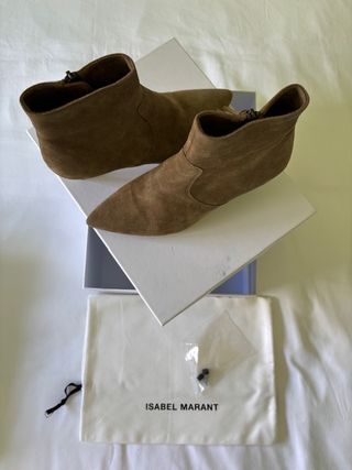 Botines Isabel Marant DERST Taupe T.36. NUEVOS
