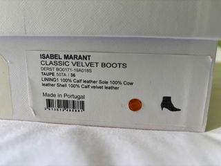Botines Isabel Marant DERST Taupe T.36. NUEVOS