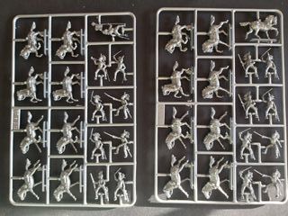 Dragones franceses Napoleonicos 1/72