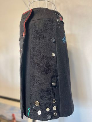 Falda Desigual Invierno Talla 42