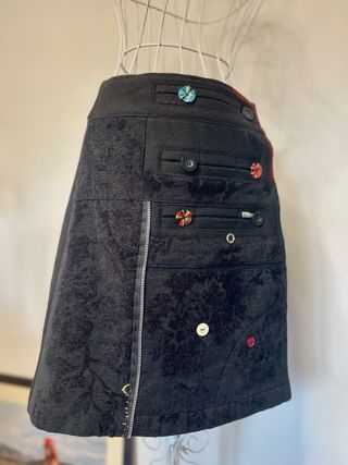 Falda Desigual Invierno Talla 42