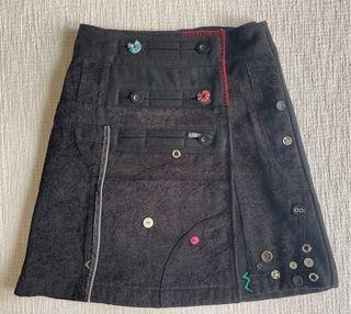 Falda Desigual Invierno Talla 42