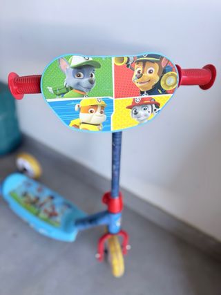 Patinete Patrulla Canina 3 Ruedas