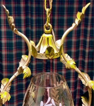 Antigua lámpara farol francesa