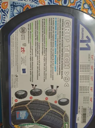 Catene da Neve Grip Tech Gruppo 11