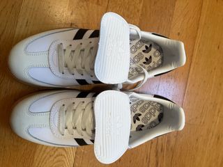 Adidas Samba Blancas y Negras Talla 41 1/3