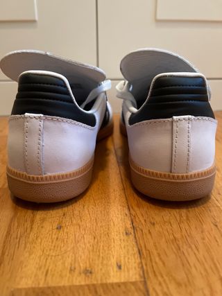 Adidas Samba Blancas y Negras Talla 41 1/3
