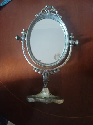 Espejo Tocador Antiguo Basculante