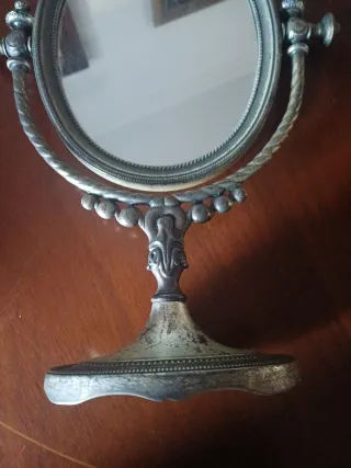 Espejo Tocador Antiguo Basculante